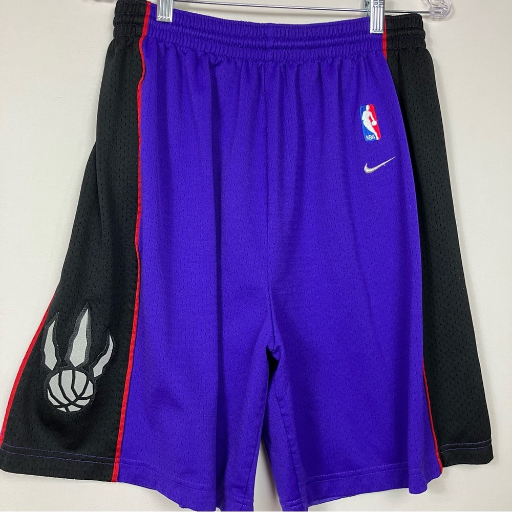 Nike VTG Basketball Swingman Shorts Toronto Raptors Sz Lg - See descrip FREESHIP